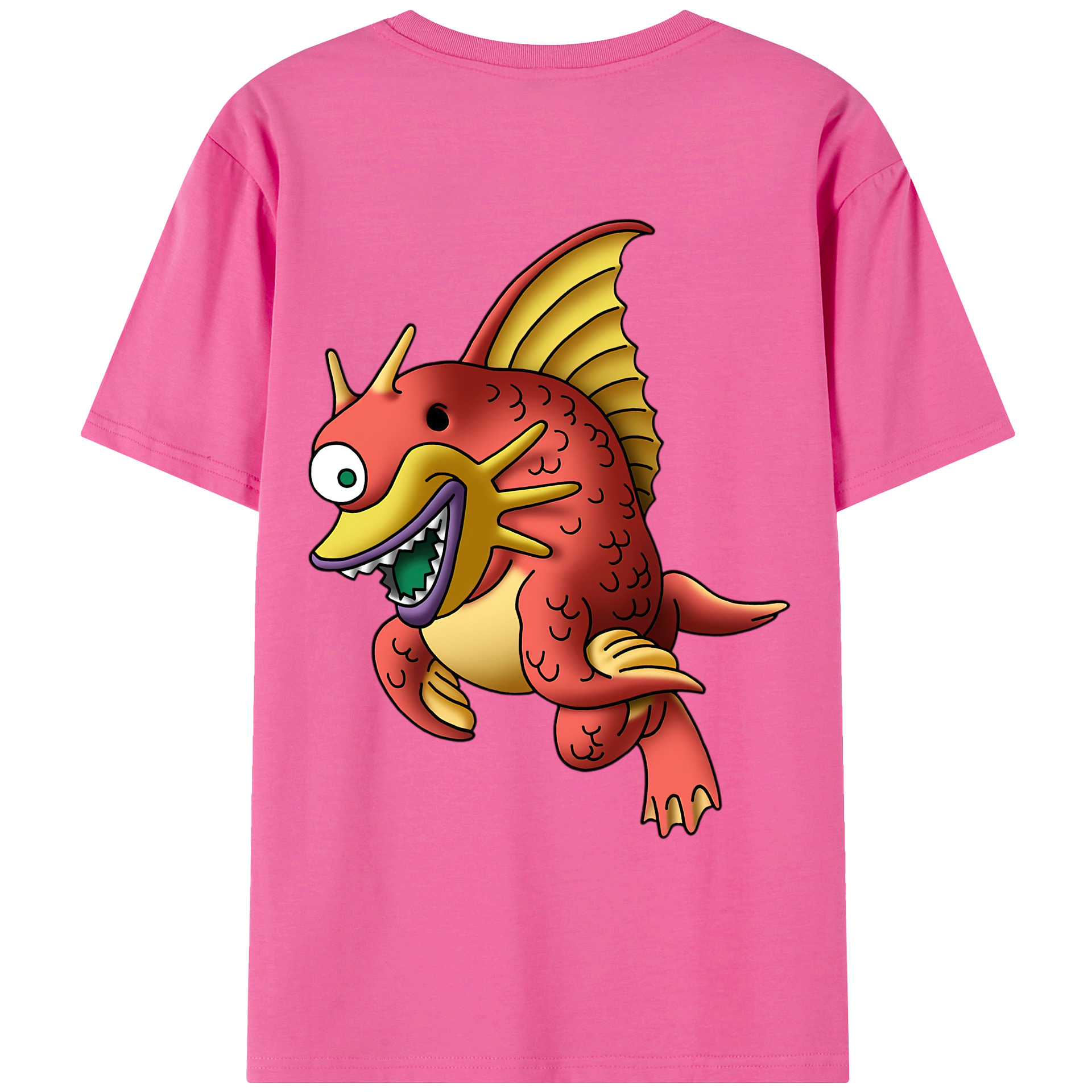（画像用） ドラゴンクエスト Doragon Kuesuto Dragon Quest レディース半袖Tシャツ(バックプリント)